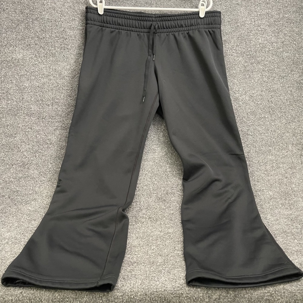 Under Armour Armour Fleece Storm Pants Women's Sz 38 Black 1248645